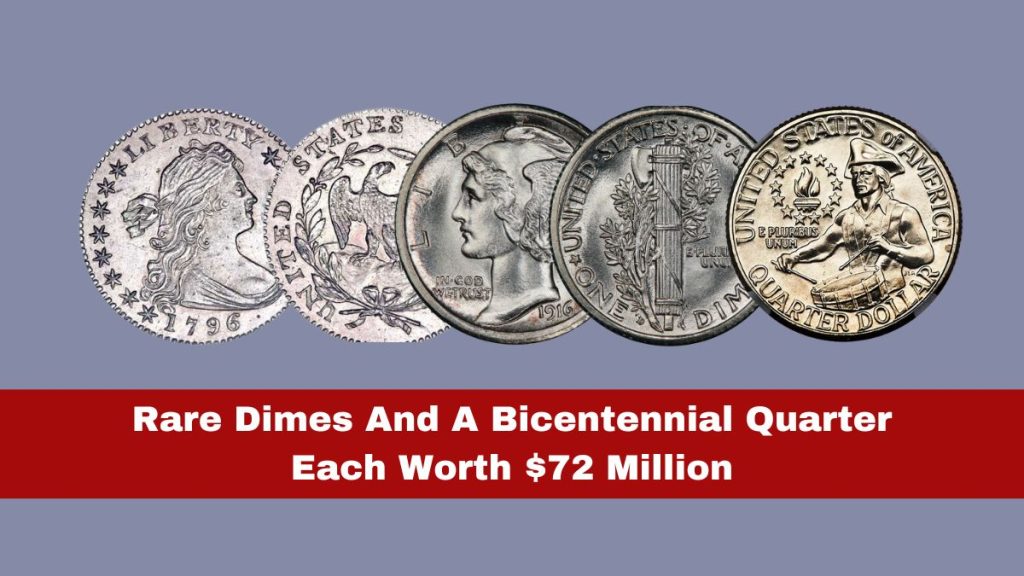 Eight Rare Dimes and a Bicentennial Quarter- Discover the $72 Million Treasures Still in Circulation