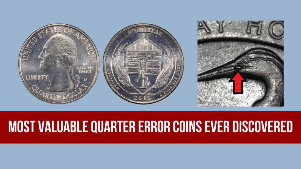 List of the Most Valuable Quarter Error Coins