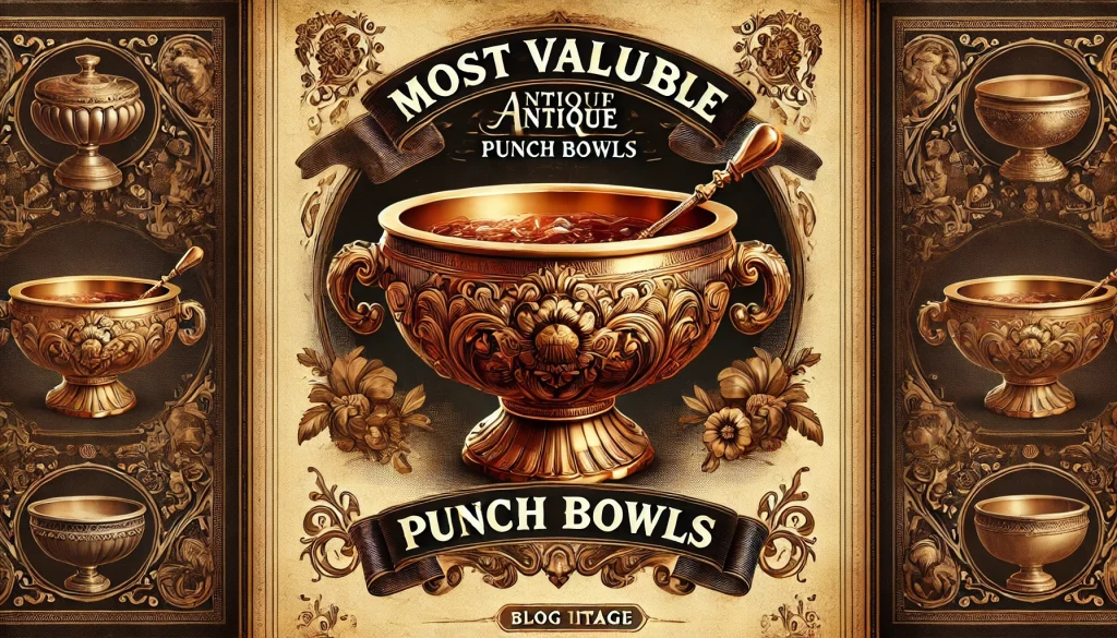 Most Valuable Antique Punch Bowls Worth Money