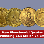 Rare Bicentennial Quarter Approaching $3.5 Million Valuation: Discover Five Quarters Worth Over $30 Million