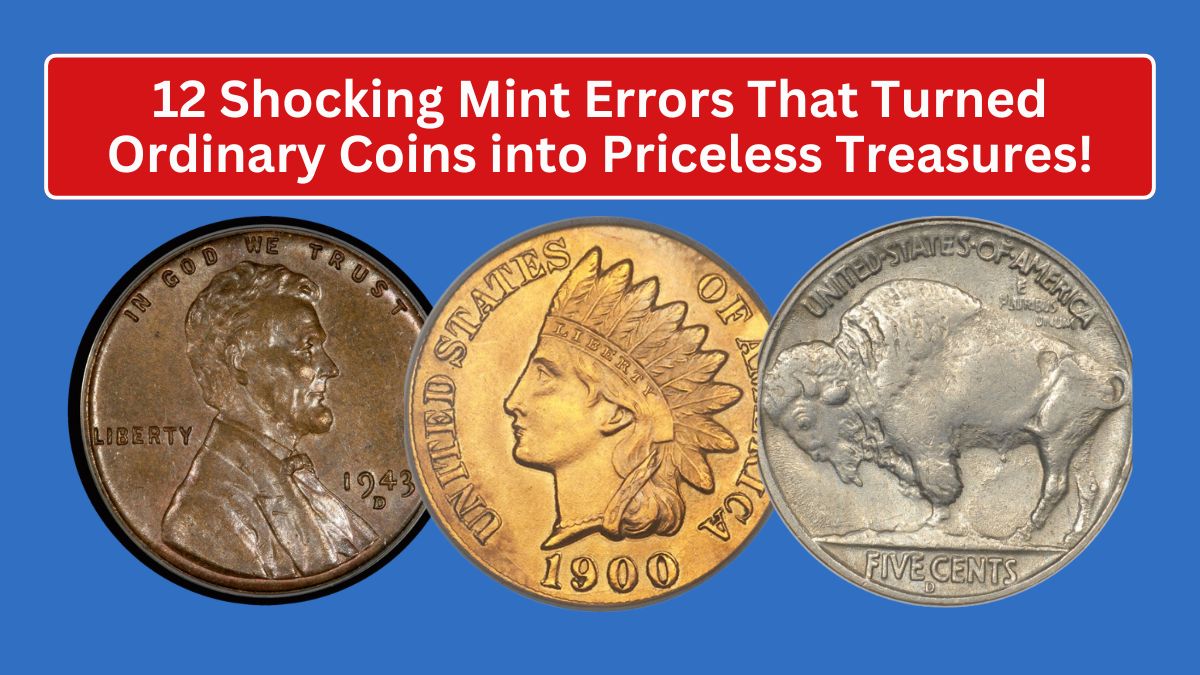 12 Shocking Mint Errors That Turned Ordinary Coins into Priceless Treasures!