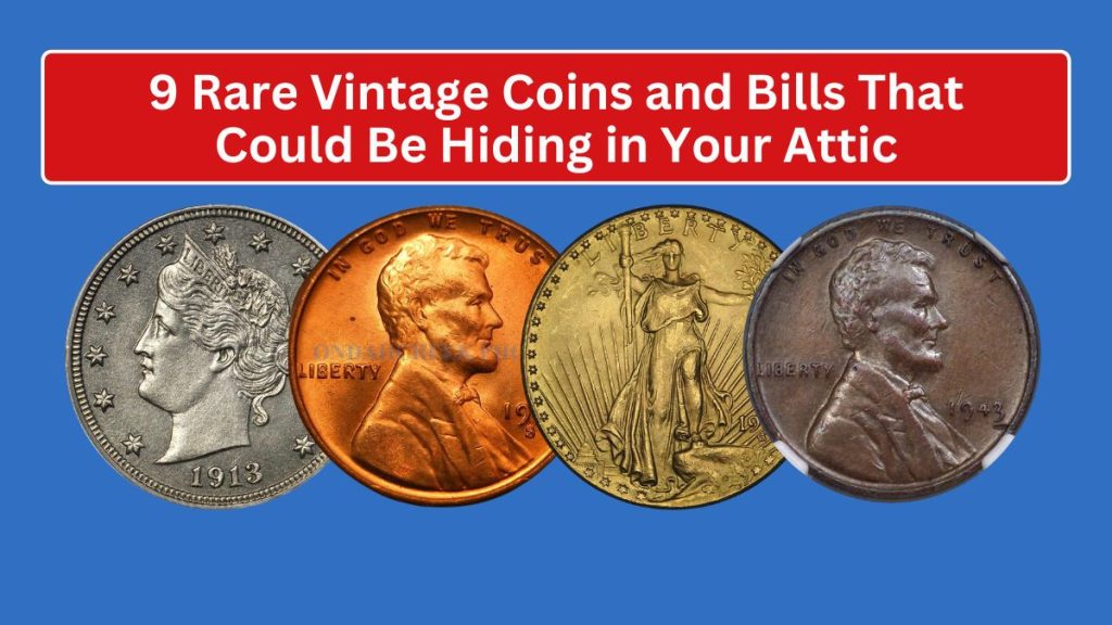 9 Rare Vintage Coins and Bills That Could Be Hiding in Your Attic