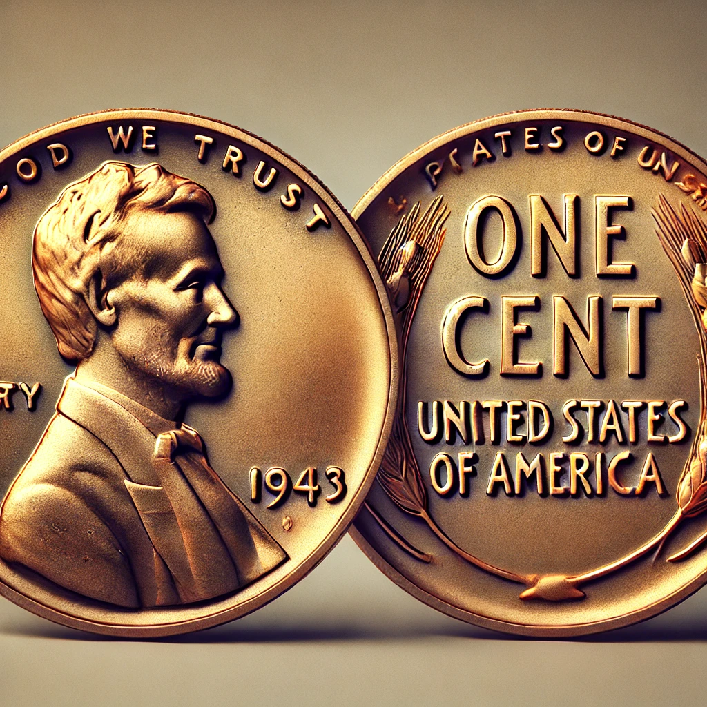 1943 Bronze Wheat Penny