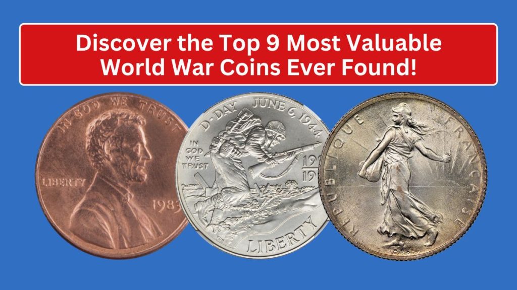 Discover the Top 9 Most Valuable World War Coins Ever Found!