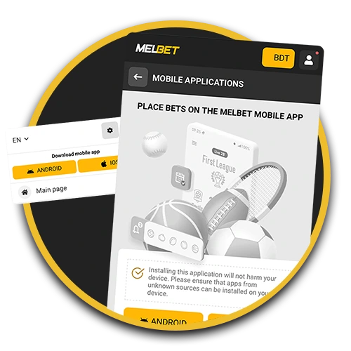 Play and make sports predictions from anywhere in the world in just a few clicks using the Melbet betting app.