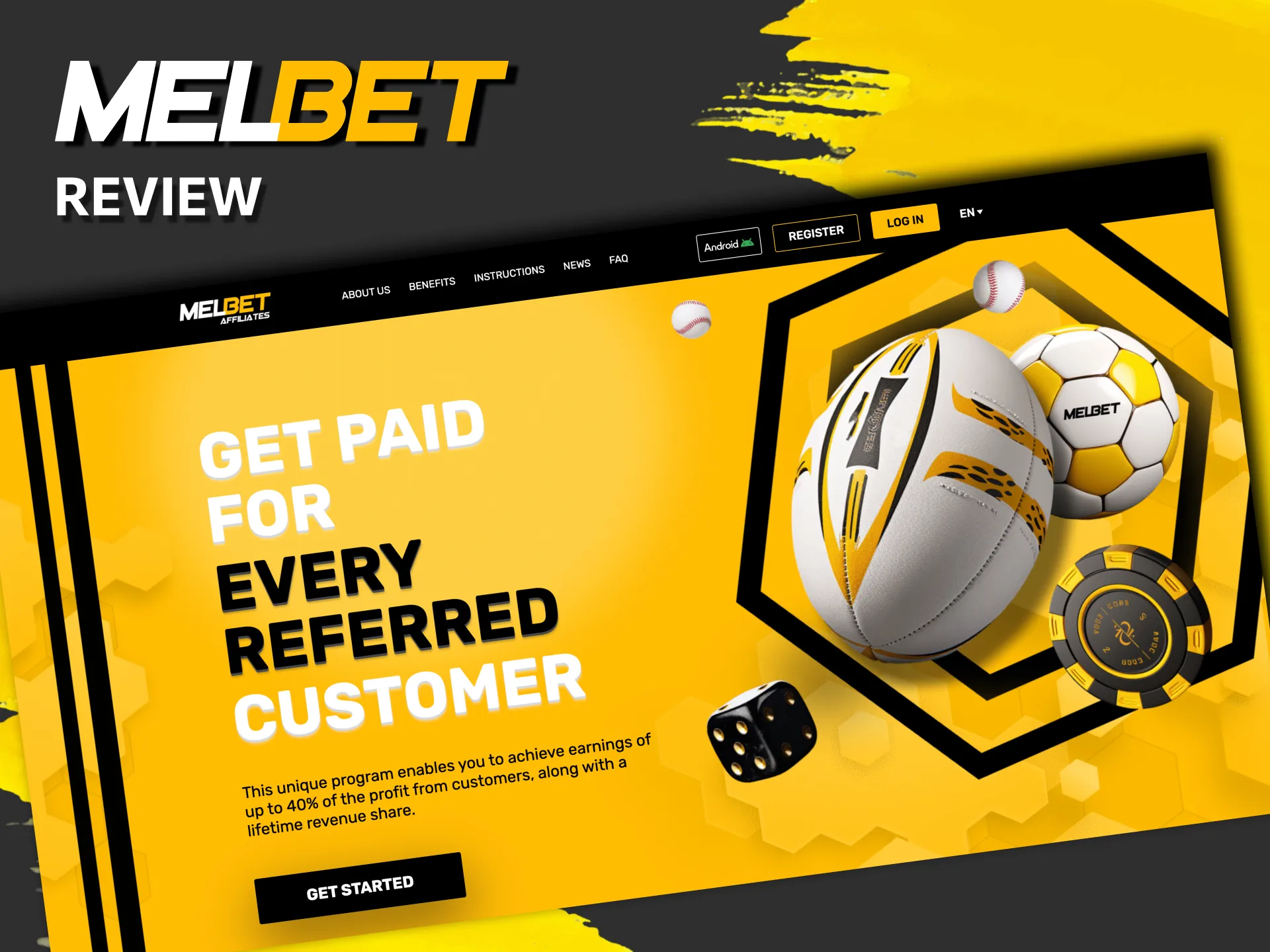 Introduction to Melbet affiliates with reports, bonuses, and payment options.