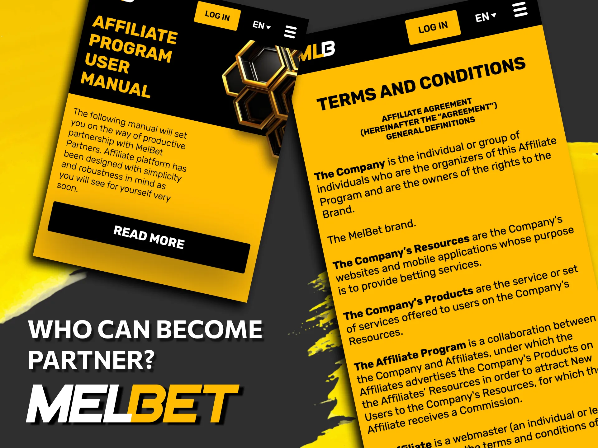 Melbet partner program open to individuals and companies with fair rules.