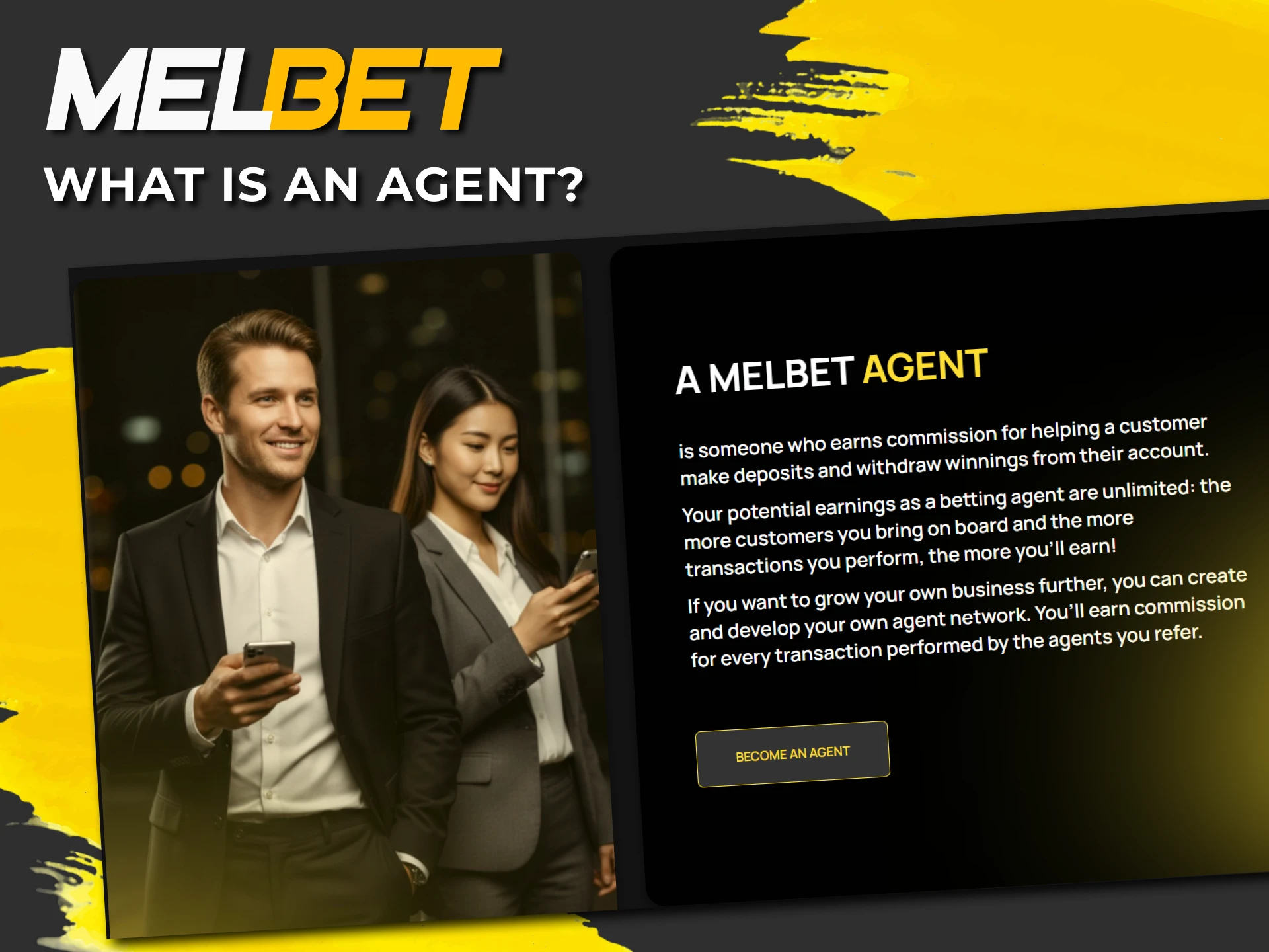 Find out more about the Melbet Agent in Bangladesh and who can become an agent.
