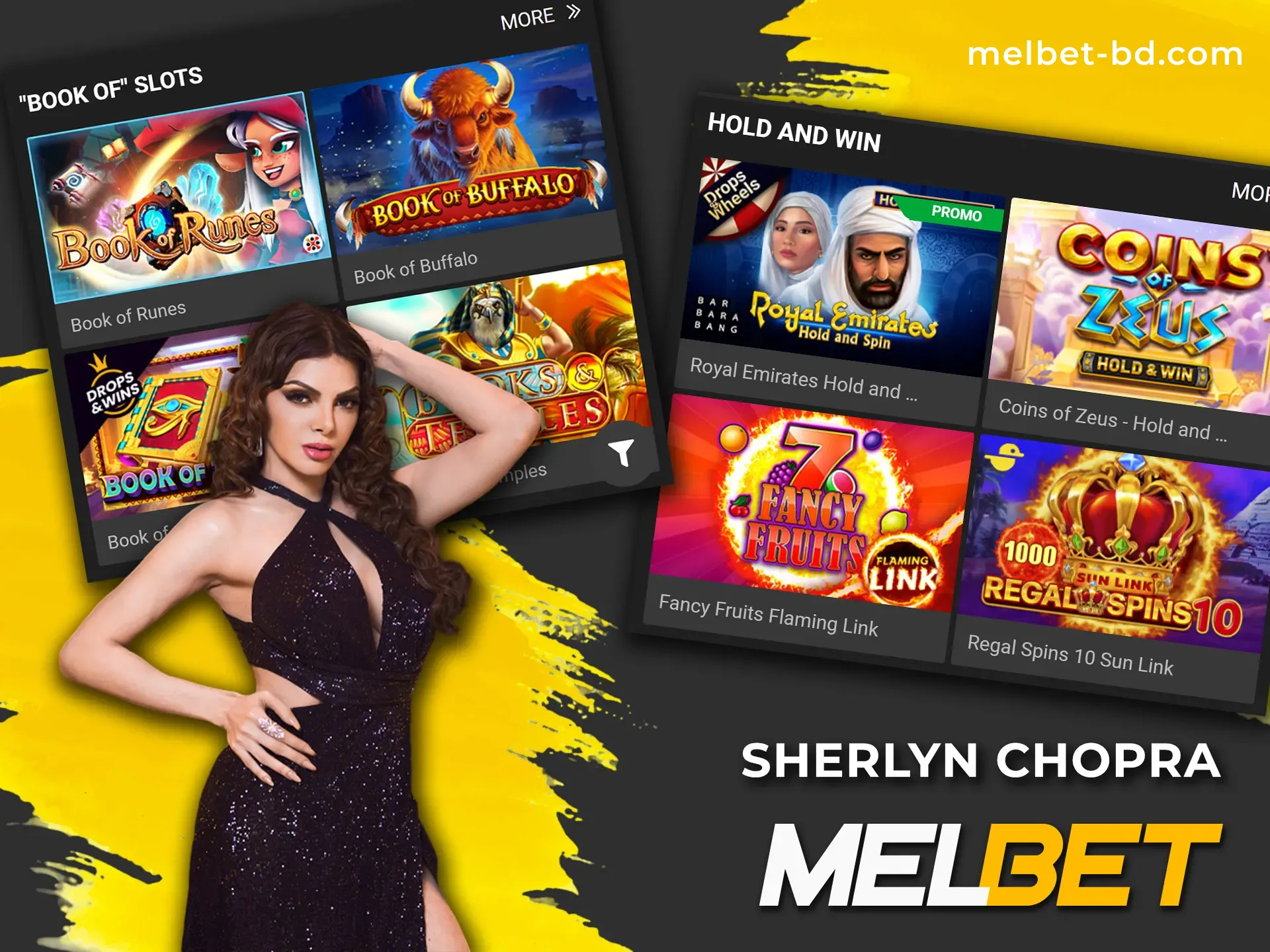 Find out why Sherlyn Chopra chooses Melbet.
