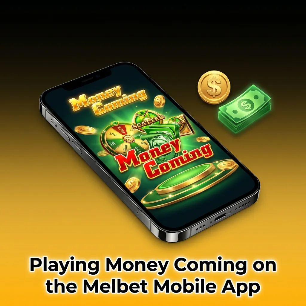 User spinning slot reels on Melbet mobile app with deposit and withdrawal options visible on smartphone screen