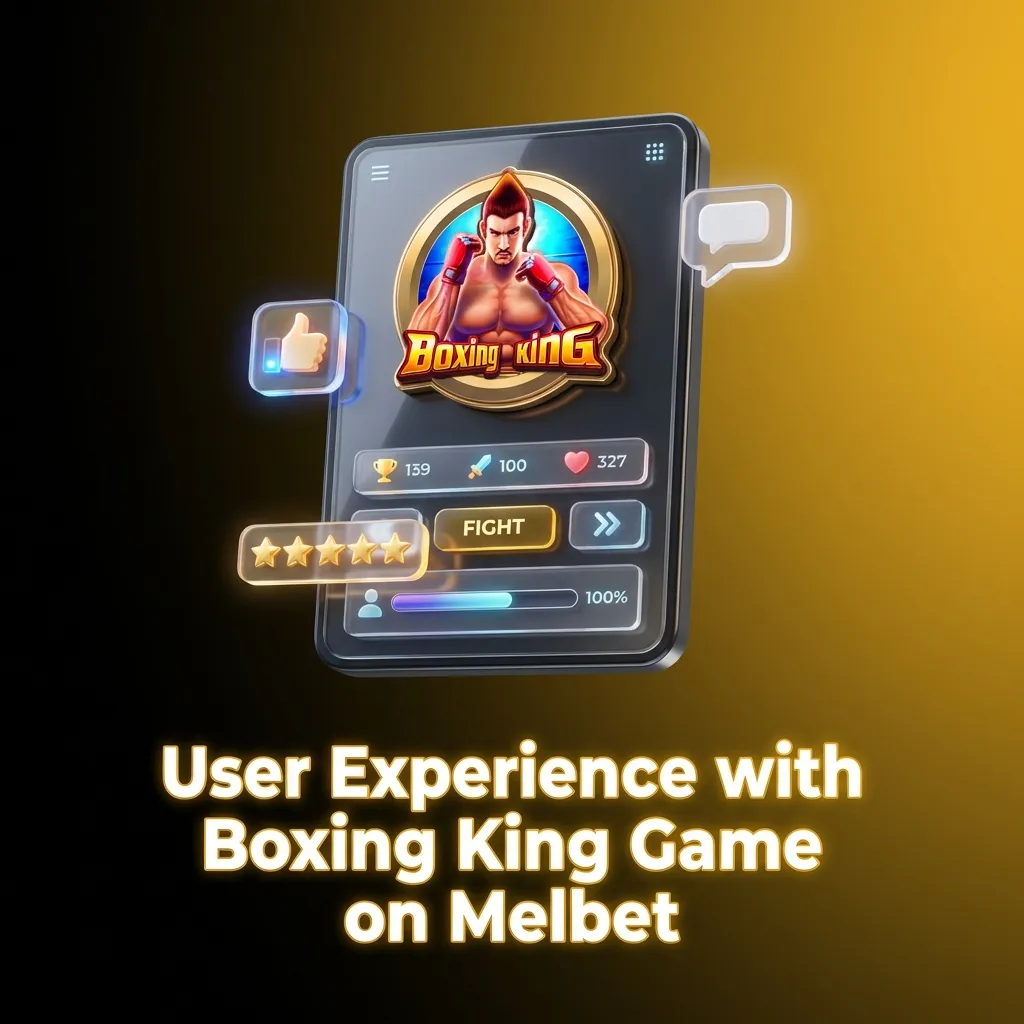 Players enjoying smooth, lag-free Boxing King game interface on Melbet with quick payouts and easy navigation controls