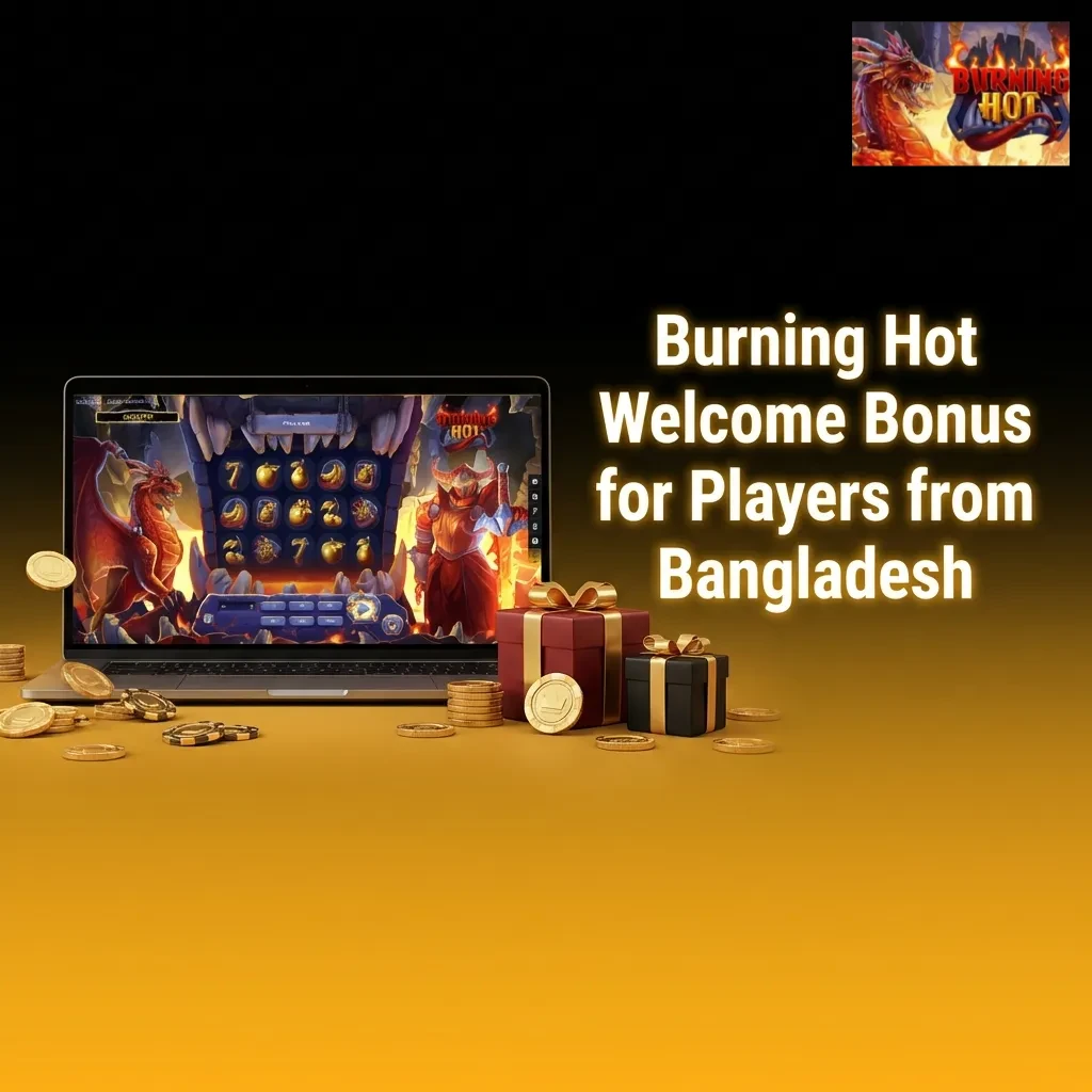 Melbet 450% welcome bonus up to 315,000 BDT plus 250 free spins for Burning Hot slot game in Bangladesh